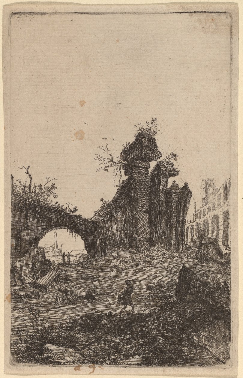 As ruínas do Coliseu de Bartholomeus Breenbergh