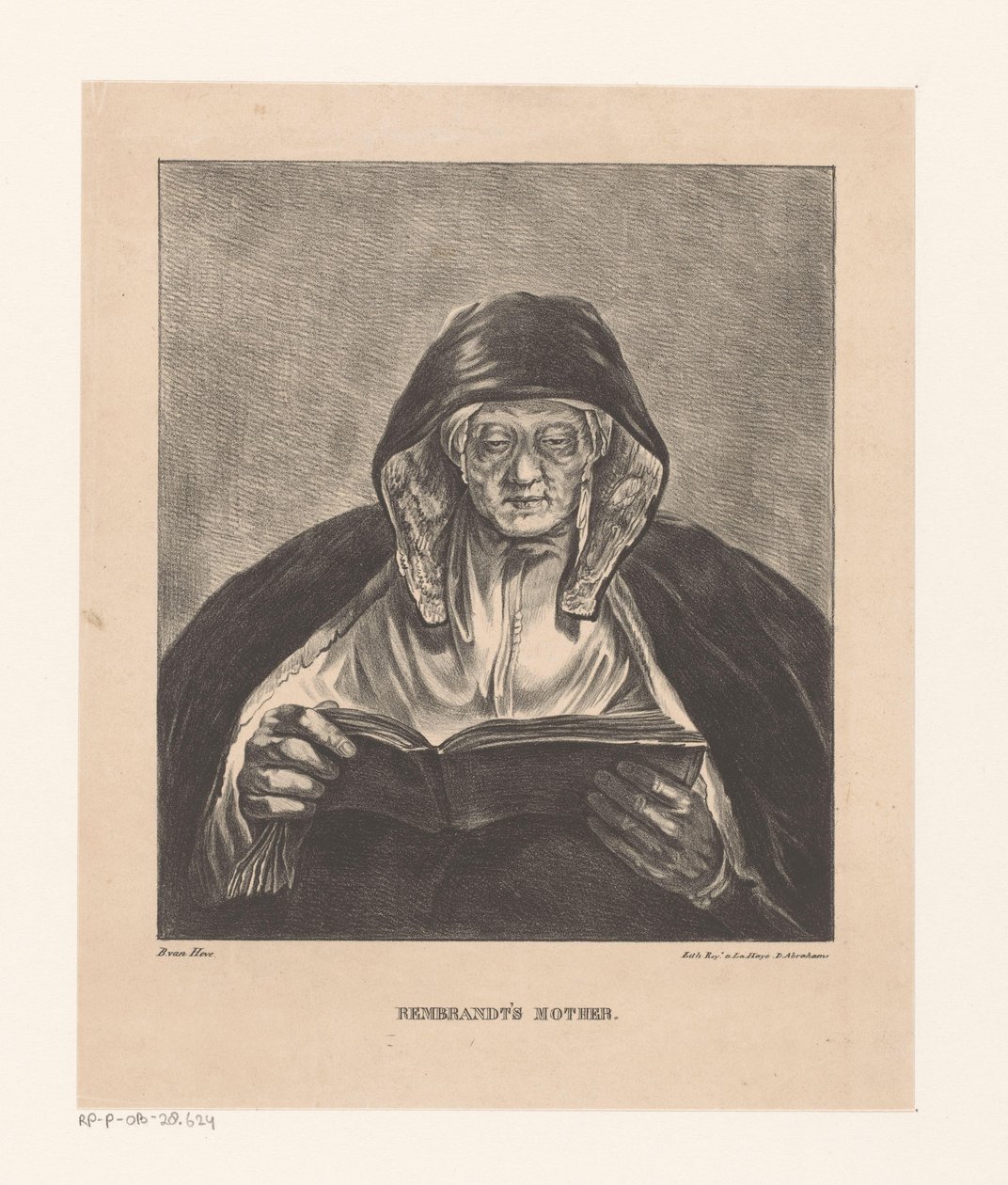 Retrato de uma leitura de uma mulher idosa
A mãe de Rembrandt (título sobre o objecto) de Bartholomeus Johannes van Hove
