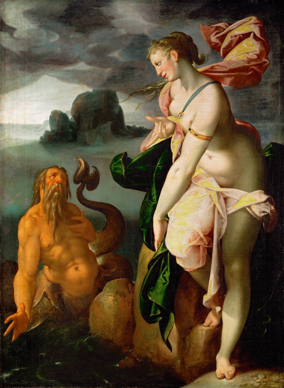 Glauco e Cila de Bartholomeus Spranger
