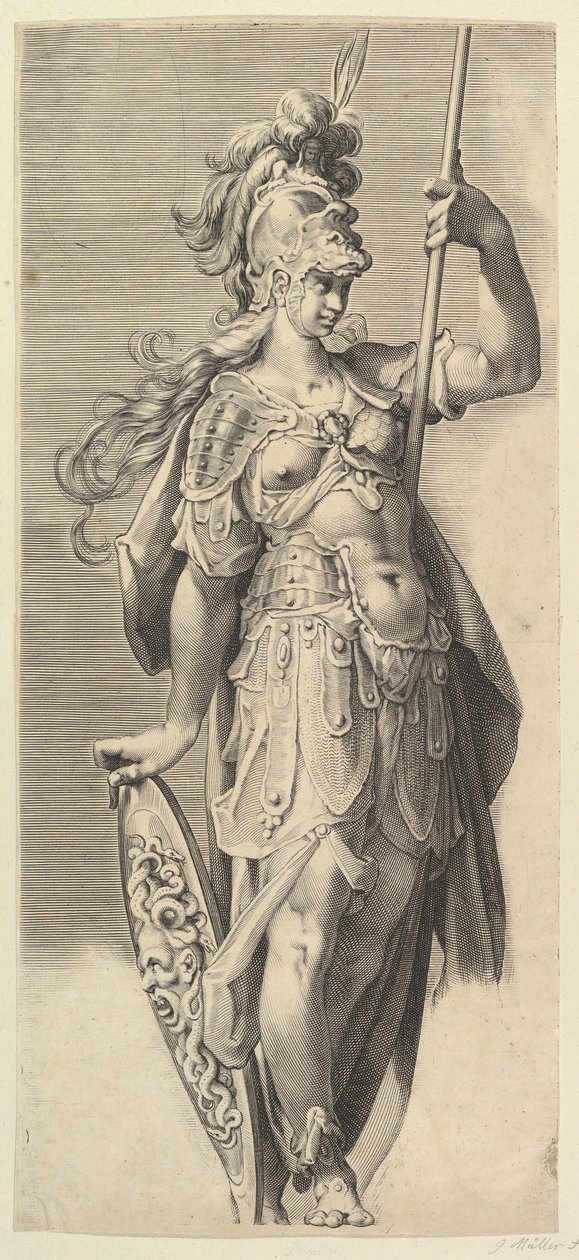 Minerva, c. 1632 de Bartholomeus Spranger