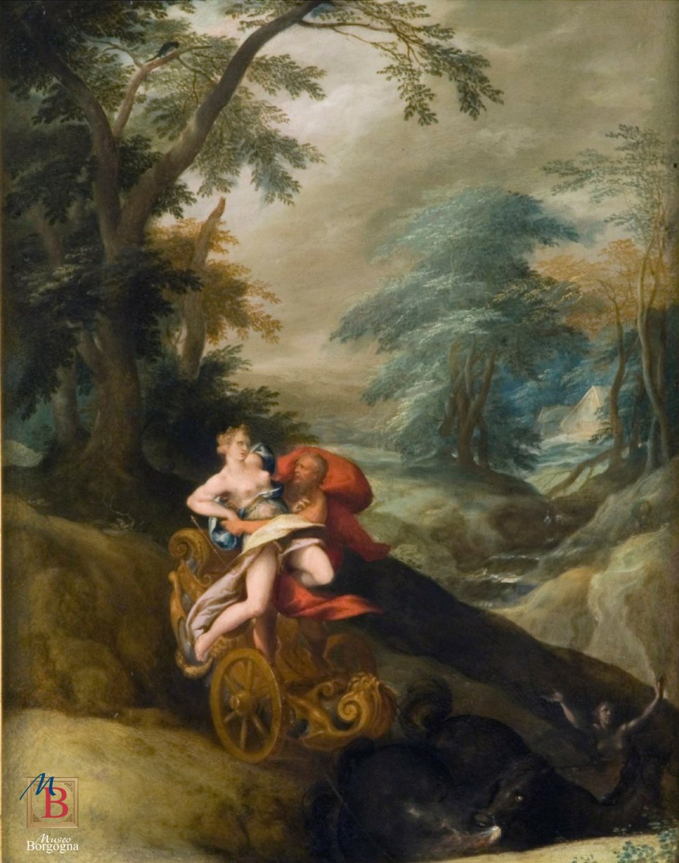 A violação de Perséfone de Bartholomeus Spranger