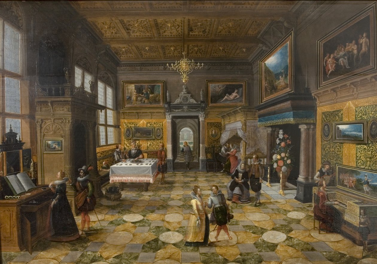 Cena de festa de Bartholomeus van Bassen