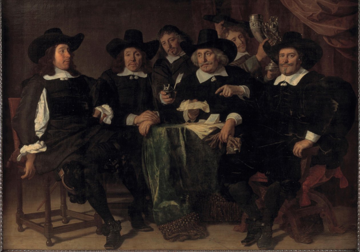 Os responsáveis pelas balizas de futebol de Bartholomeus van der Helst