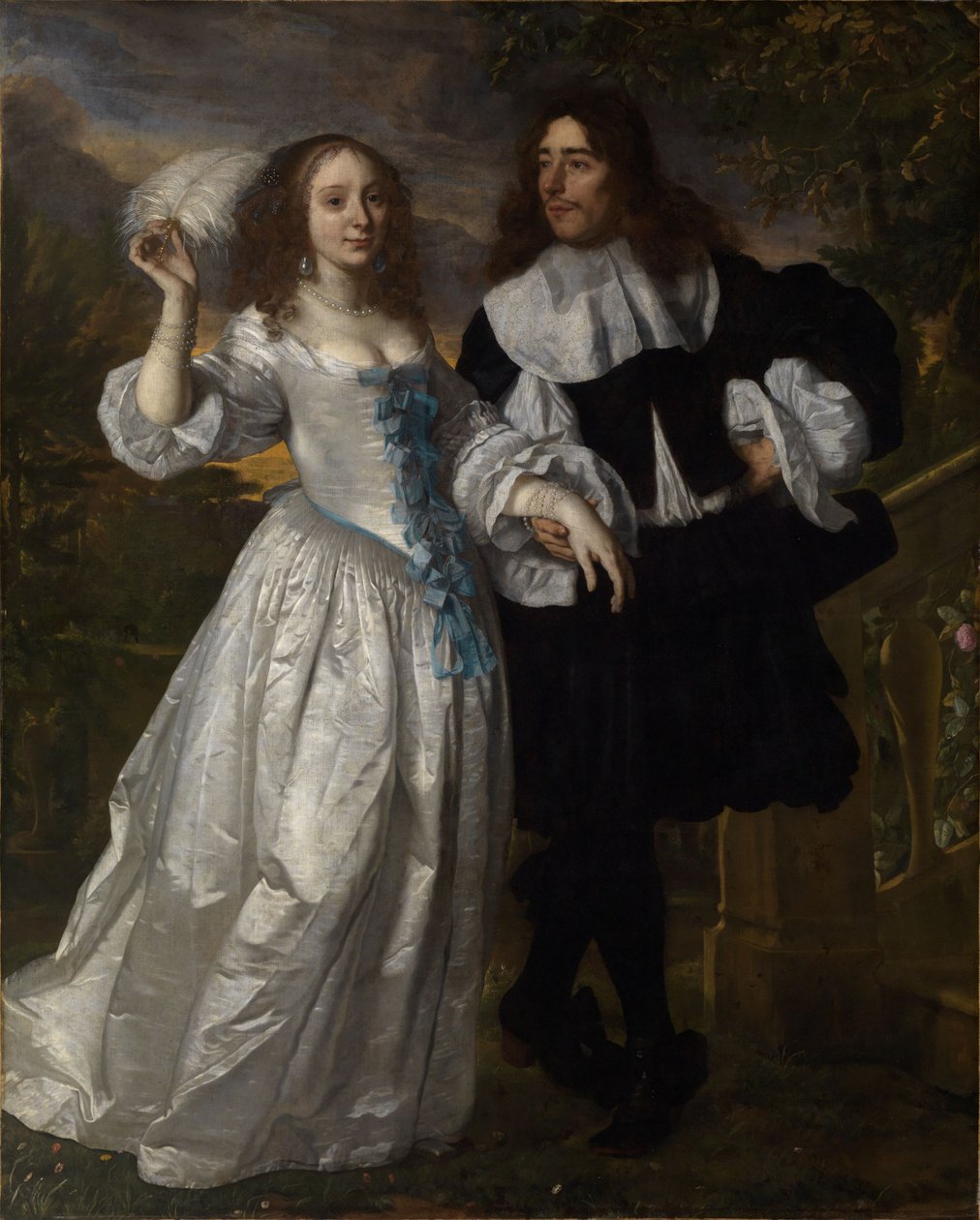 Jovem casal da aristocracia de Bartholomeus van der Helst