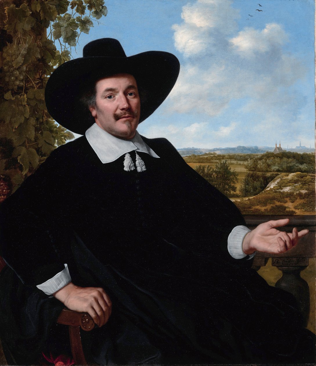 Retrato de Lucas van Beeck (c. 1602-1657) (provavelmente) de Bartholomeus van der Helst