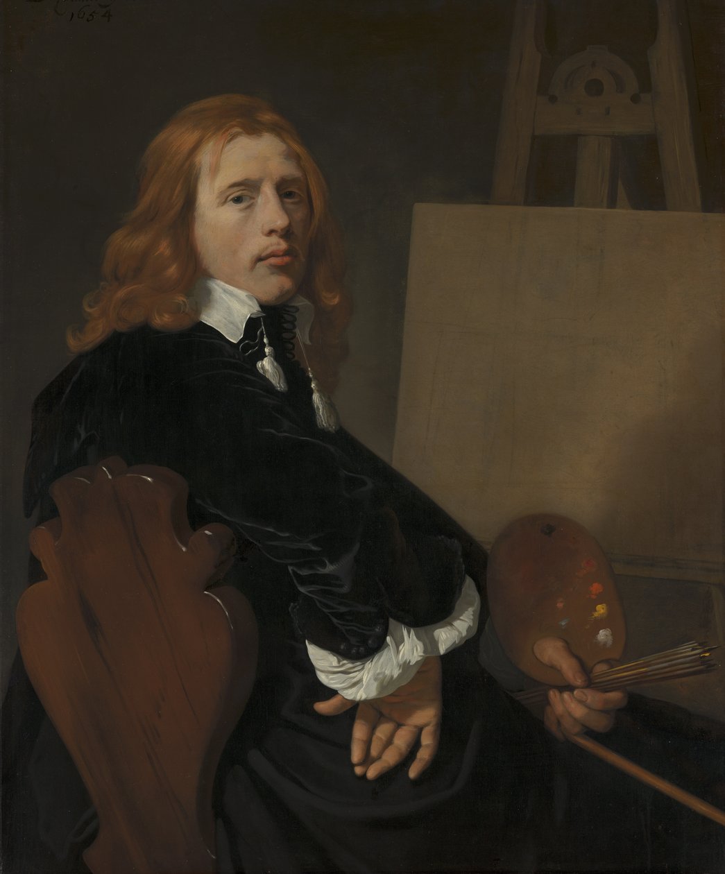 Retrato de Paulus Potter de Bartholomeus van der Helst