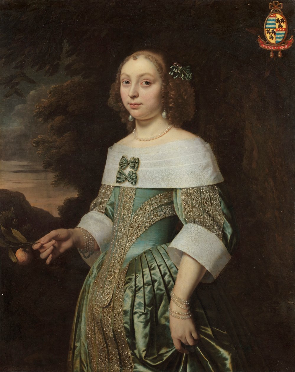 Retrato de Sophia Coymans (1636-1714) de Bartholomeus van der Helst