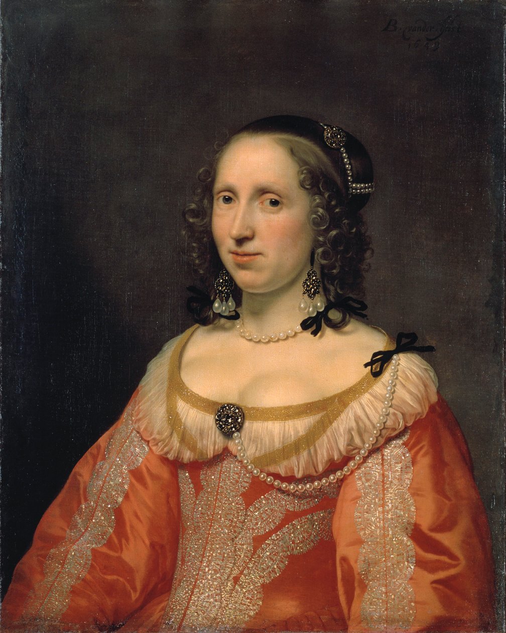 Retrato de uma mulher, 1649. de Bartholomeus van der Helst
