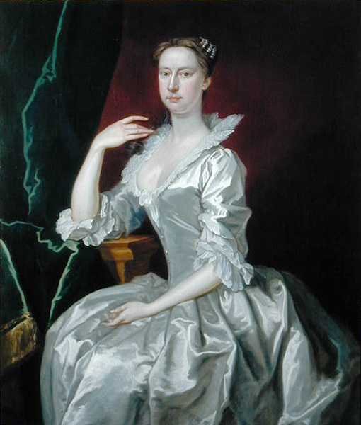 Retrato da Sra. Elizabeth Ingram (óleo sobre tela) de Bartholomew Dandridge