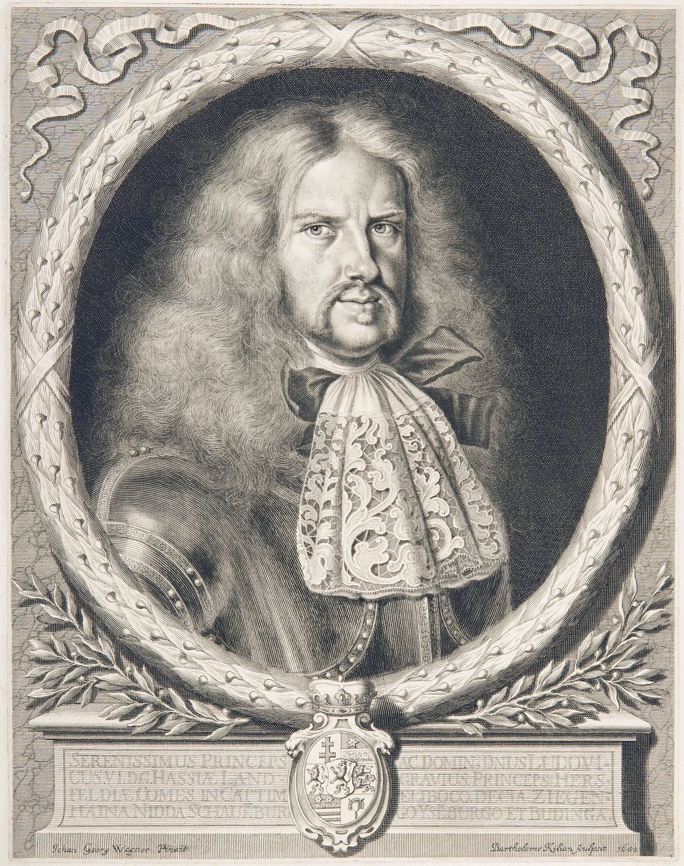 Ludwig VI. (1630-1678), Landgrave de Hesse-Darmstadt 1661-1678 de Bartholomäus Kilian