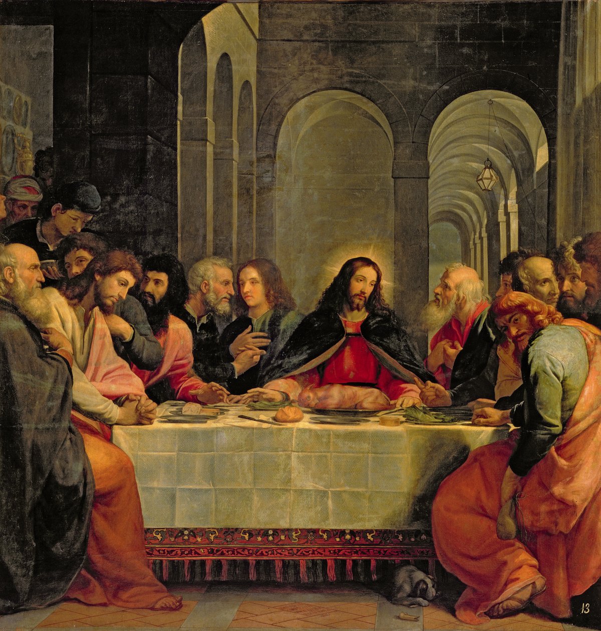 A última Ceia de Bartolomé Carducho