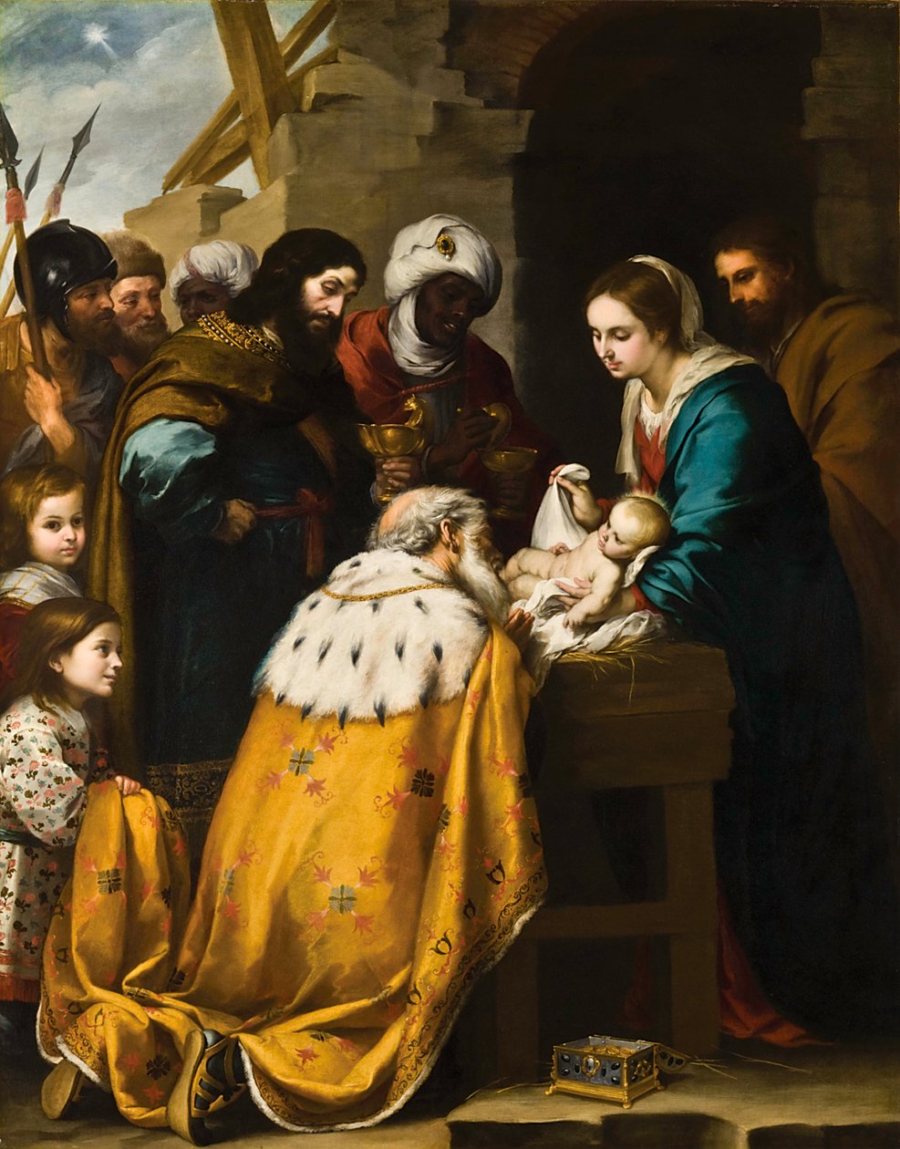 Adoração dos Magos de Bartolomé Esteban Murillo