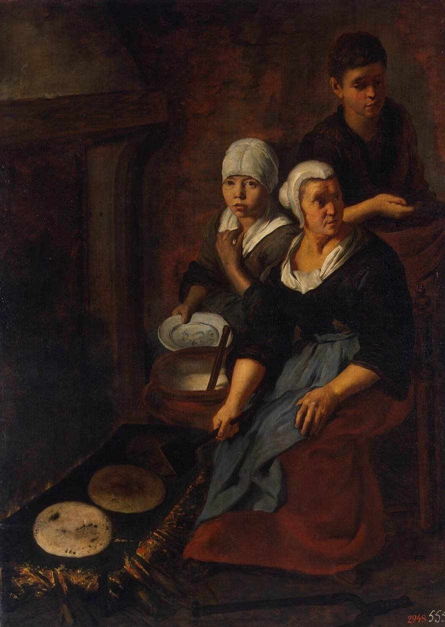 Cozimento de bolos planos de Bartolomé Esteban Murillo