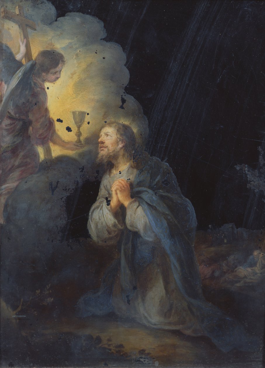 Cristo no jardim das oliveiras de Bartolomé Esteban Murillo
