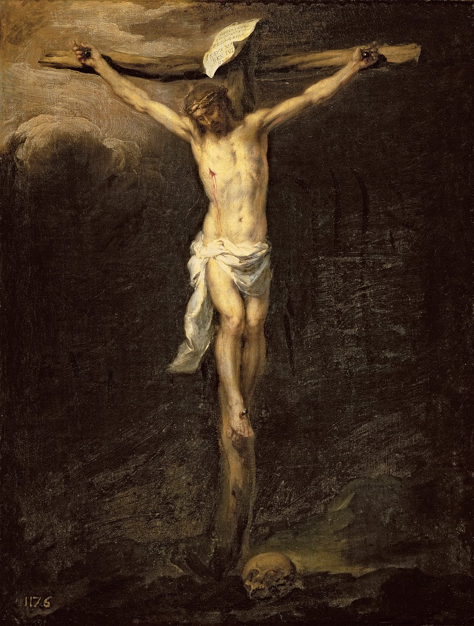 Cristo na cruz, 1672 de Bartolomé Esteban Murillo