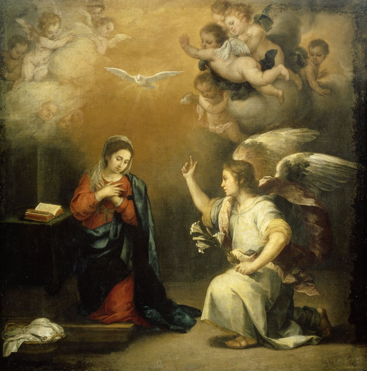 A Anunciação de Bartolomé Esteban Murillo
