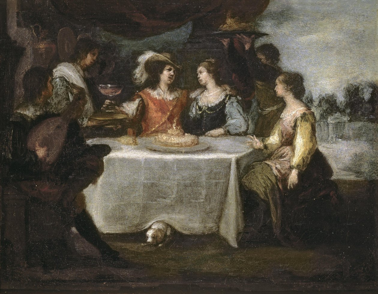 A dissipação do filho pródigo de Bartolomé Esteban Murillo