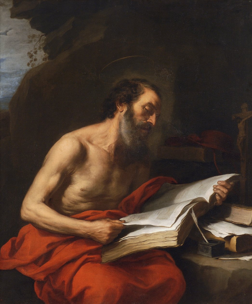 São Jerônimo lendo de Bartolomé Esteban Murillo