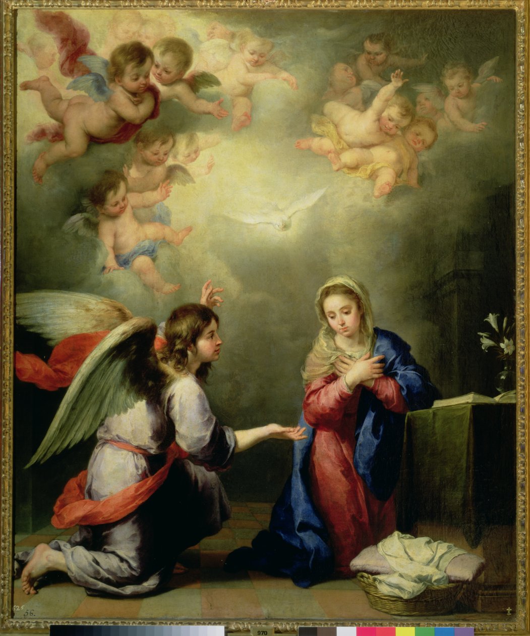A Anunciação, século XVII de Bartolomé Esteban Murillo