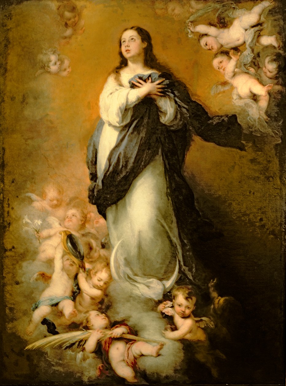 A Imaculada Conceição de Bartolomé Esteban Murillo