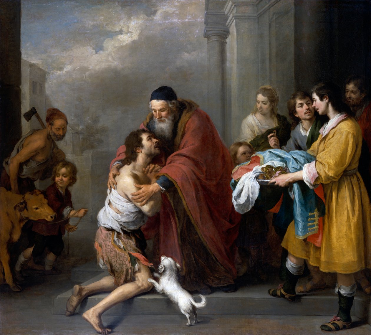 O retorno do filho pródigo de Bartolomé Esteban Murillo