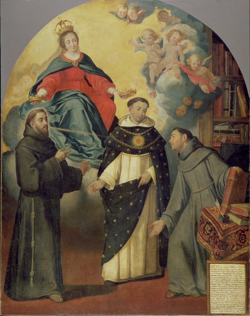 A visão de Fray Lauterio, c.1640 de Bartolomé Esteban Murillo