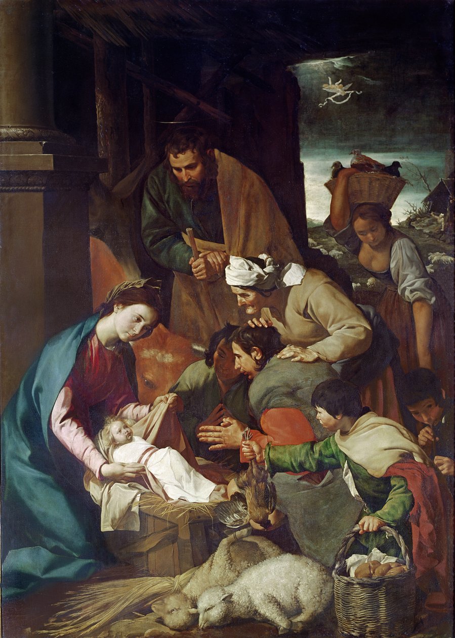 Adoração dos Pastores, 1630 de Bartolomé Esteban Murillo