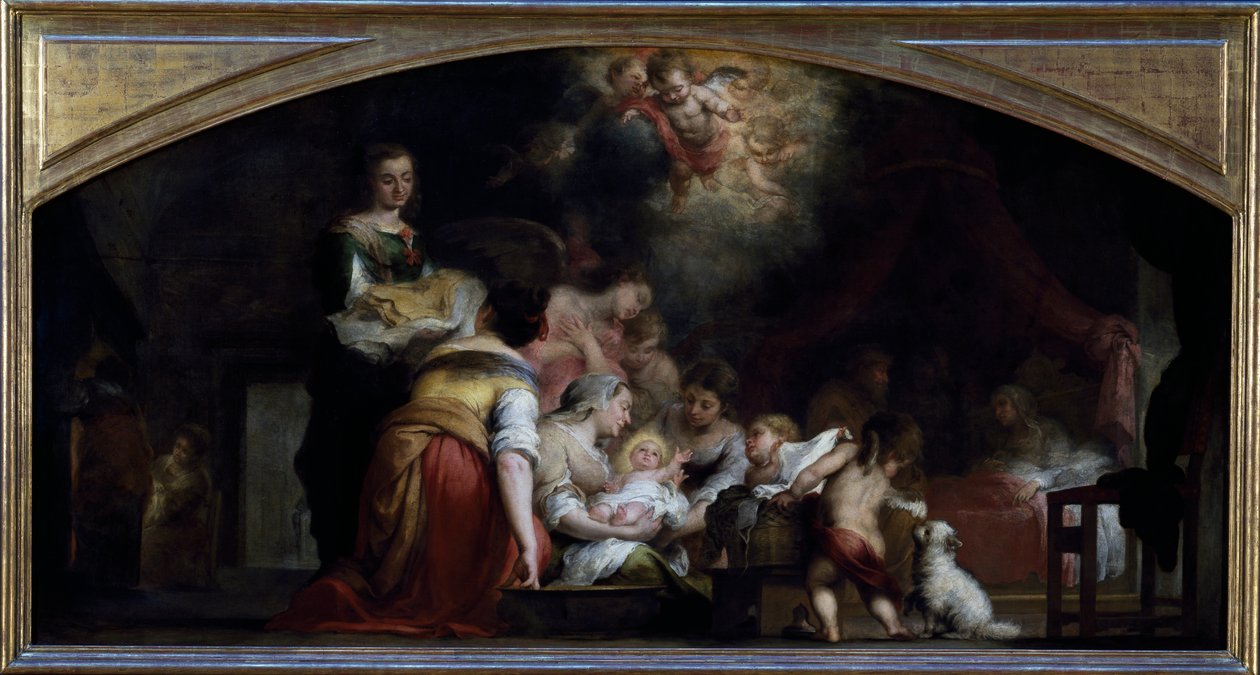 Nascimento da Virgem de Bartolomé Esteban Murillo