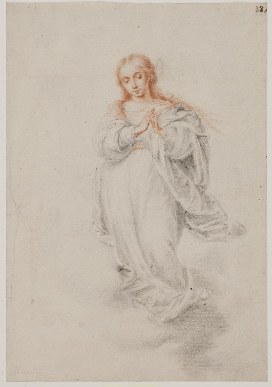 A Imaculada Conceição, Virgem Maria de Bartolomé Esteban Murillo