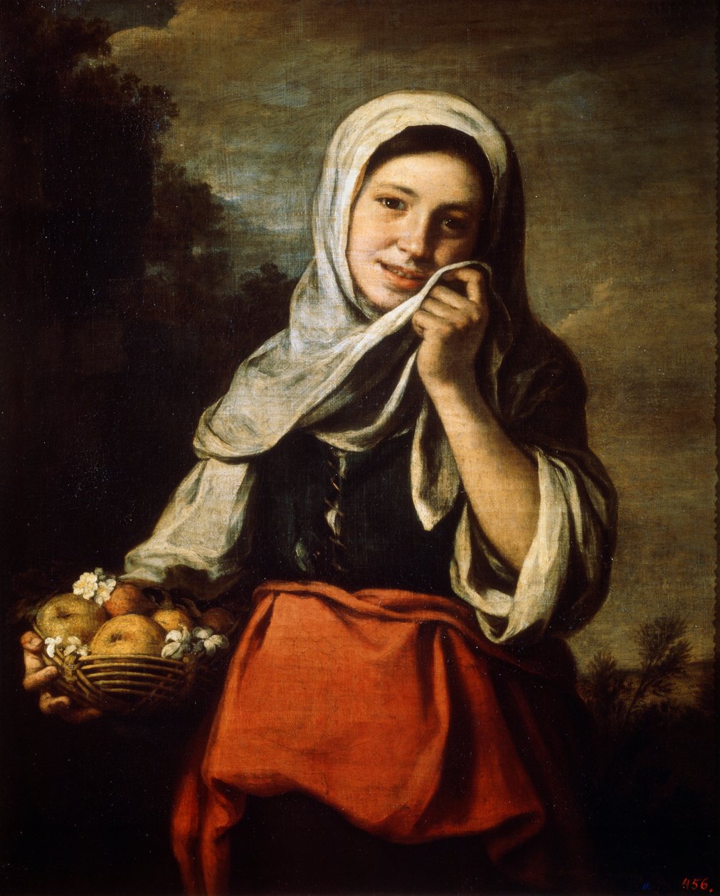 Menina vendendo frutas, c1650-c1660 de Bartolomé Esteban Murillo