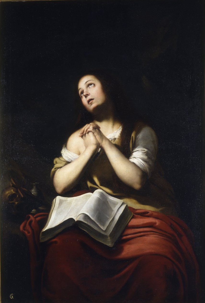 Maria Madalena penitente de Bartolomé Esteban Murillo