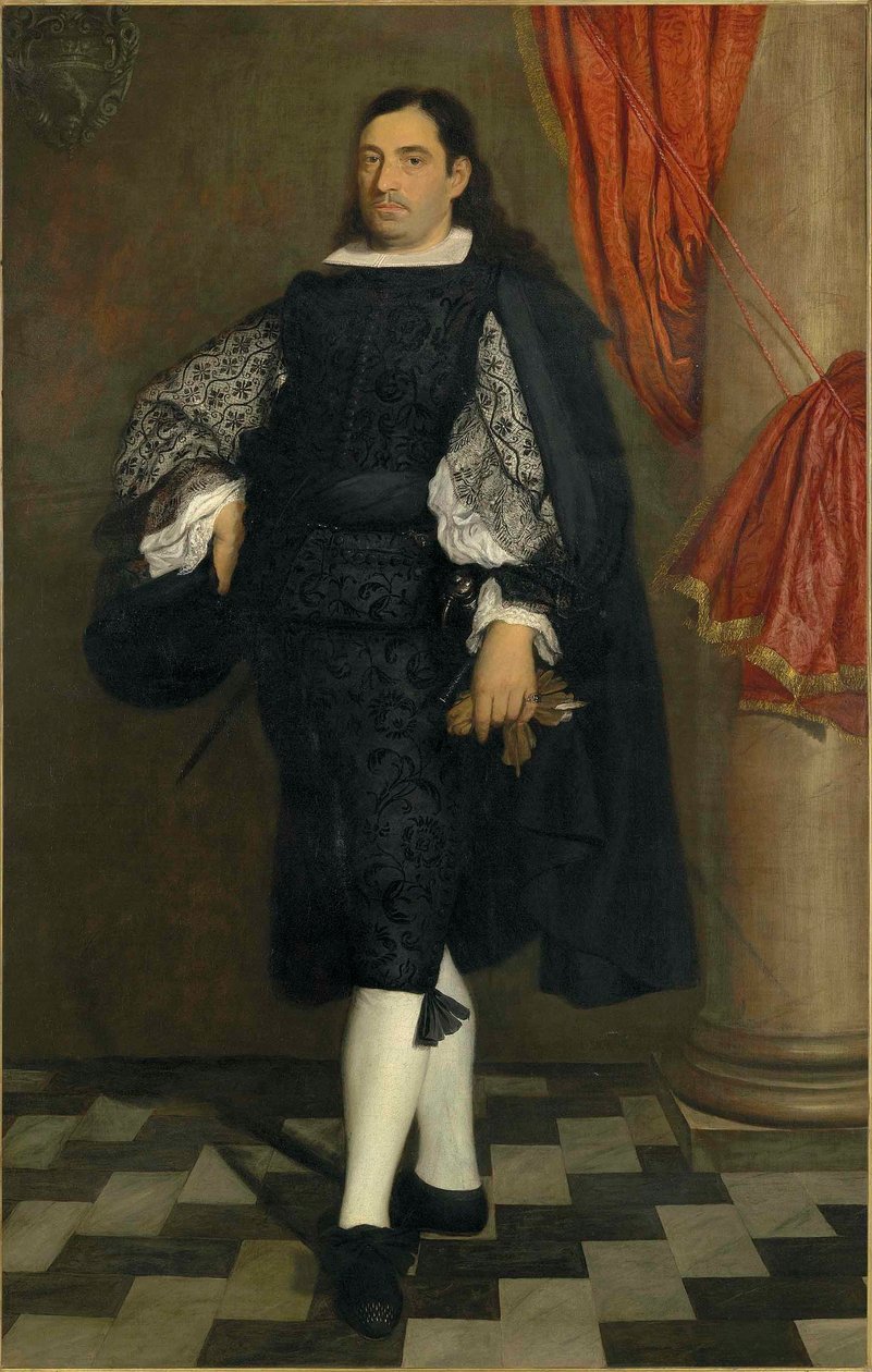 Retrato de um cavalheiro, com 34 anos, presumivelmente membro da família Ostigliani de Bartolomé Esteban Murillo