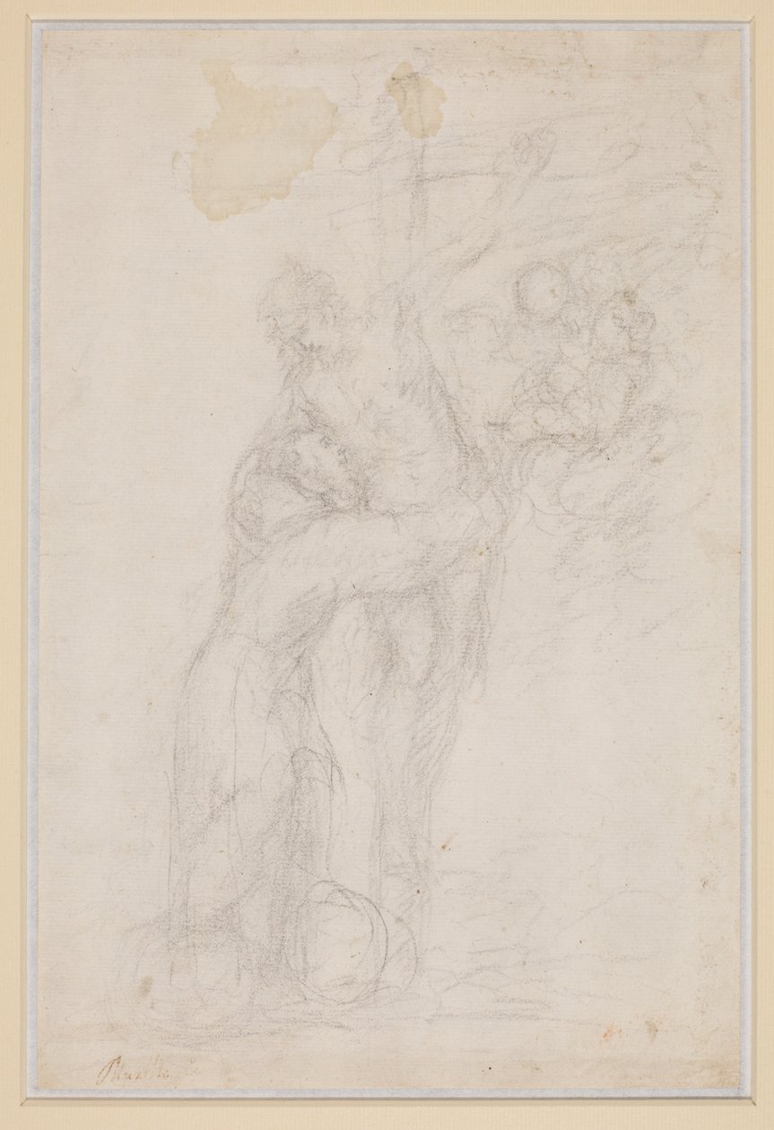 São Francisco abraçando o Cristo crucificado de Bartolomé Esteban Murillo