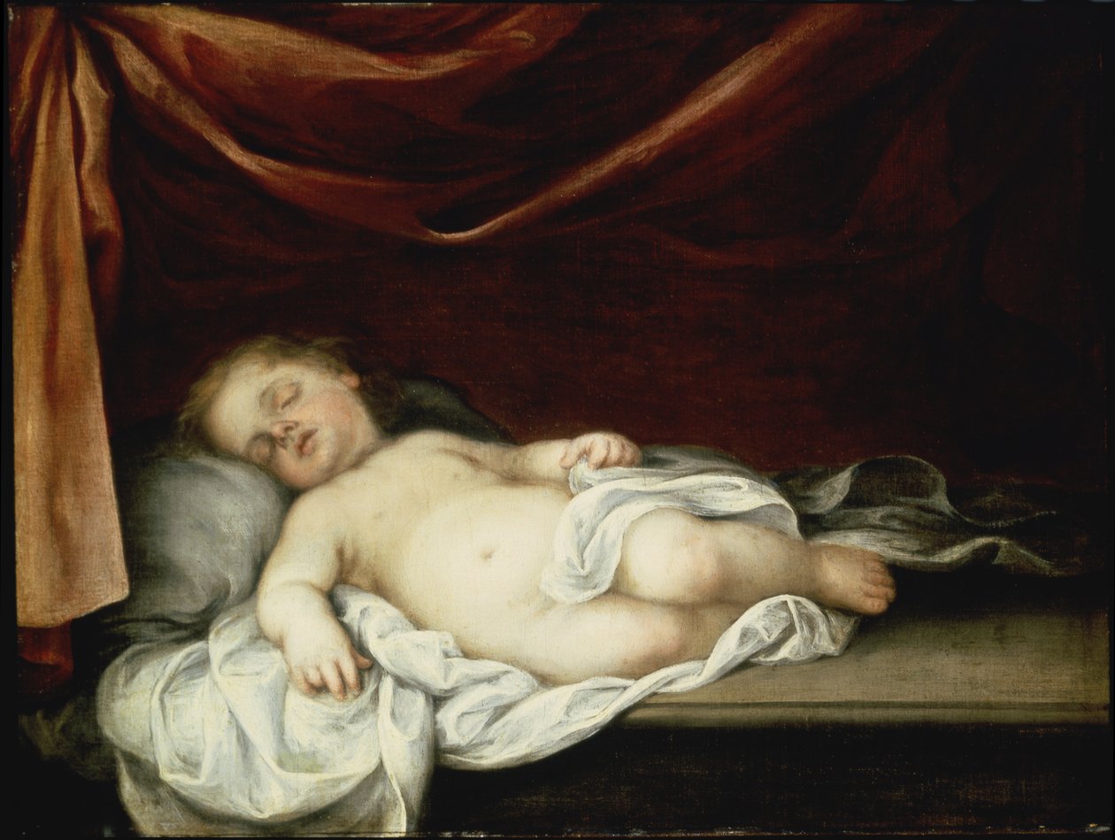 O Menino Jesus dormindo de Bartolomé Esteban Murillo