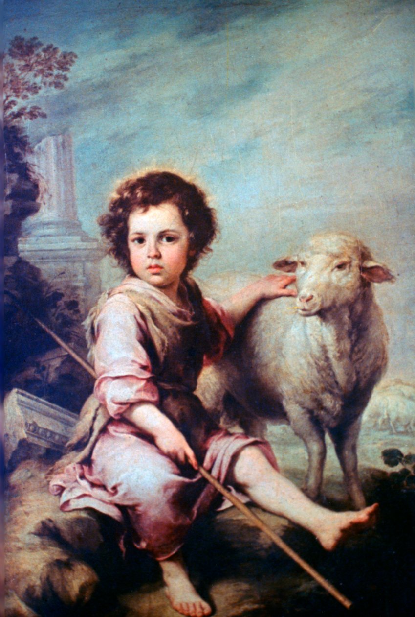 O Bom Pastor, c1650 de Bartolomé Esteban Murillo