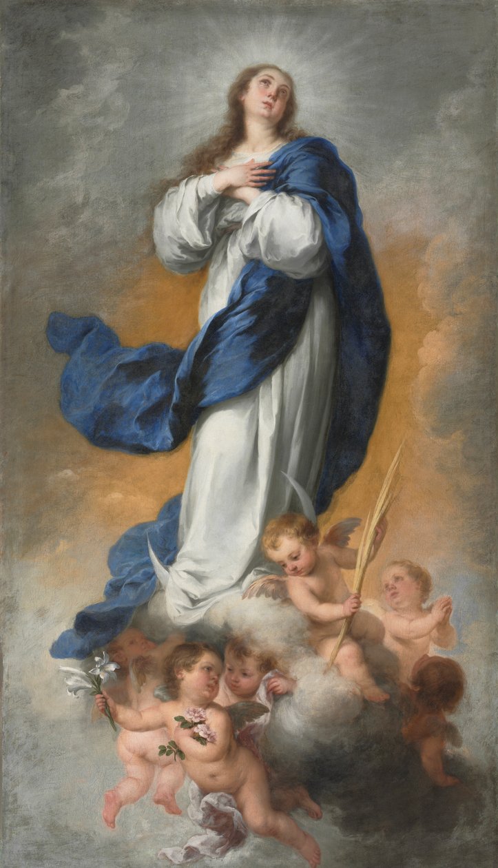 A Imaculada Conceição de Bartolomé Esteban Murillo