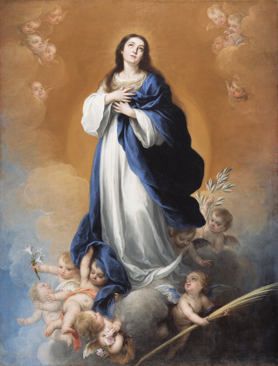 A Imaculada Conceição de Bartolomé Esteban Murillo