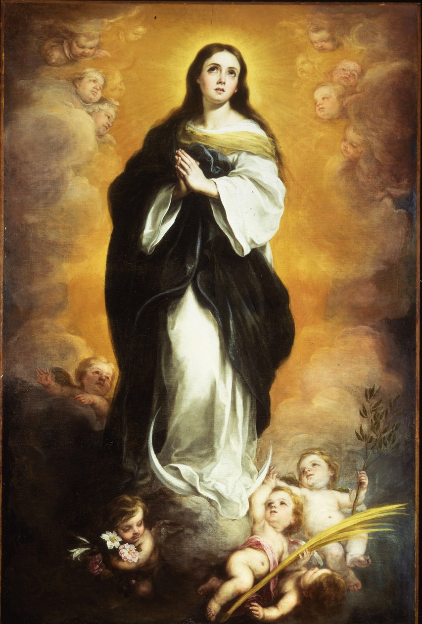 A Imaculada Conceição de Bartolomé Esteban Murillo