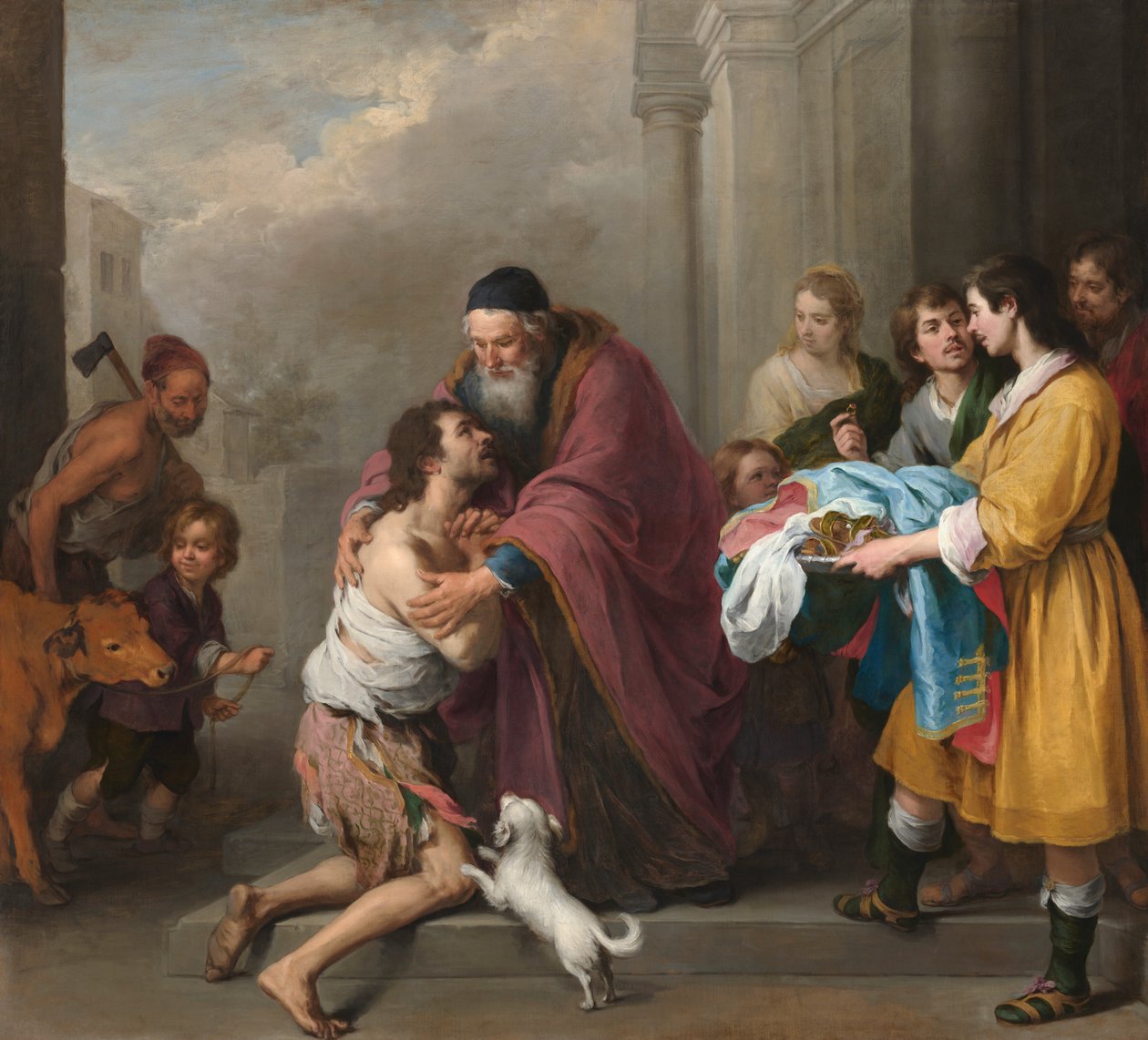 O Retorno do Filho Pródigo de Bartolomé Esteban Murillo