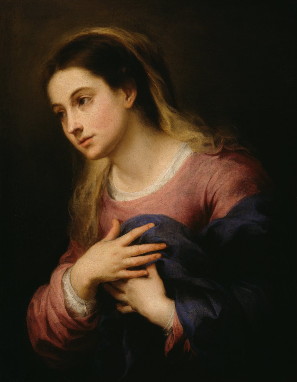 A Virgem da Anunciação, 1670-80 de Bartolomé Esteban Murillo
