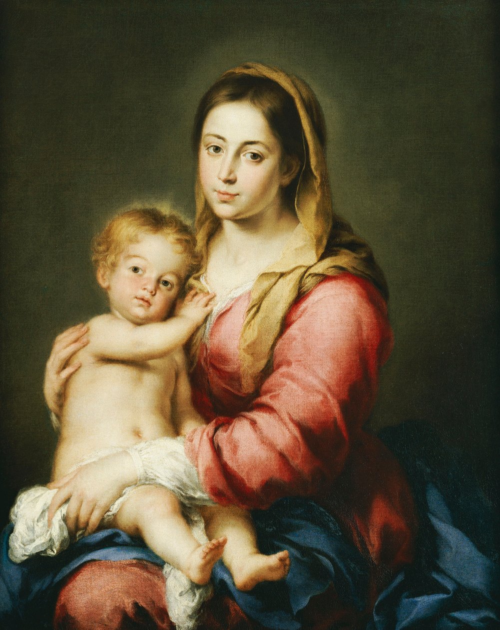 Virgem e o Menino de Bartolomé Esteban Murillo
