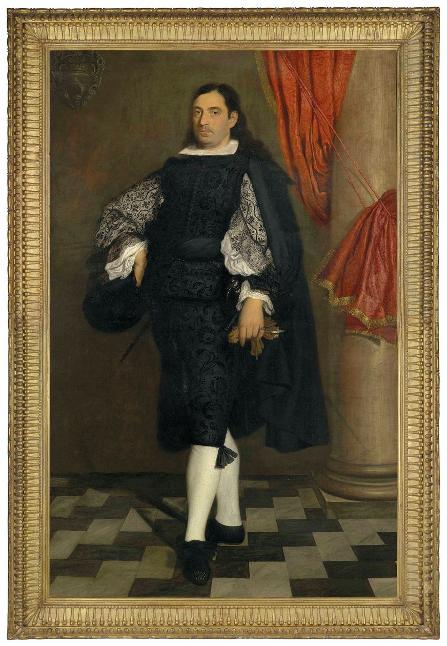 Retrato de um cavalheiro de Bartolome Esteban and studio Murillo