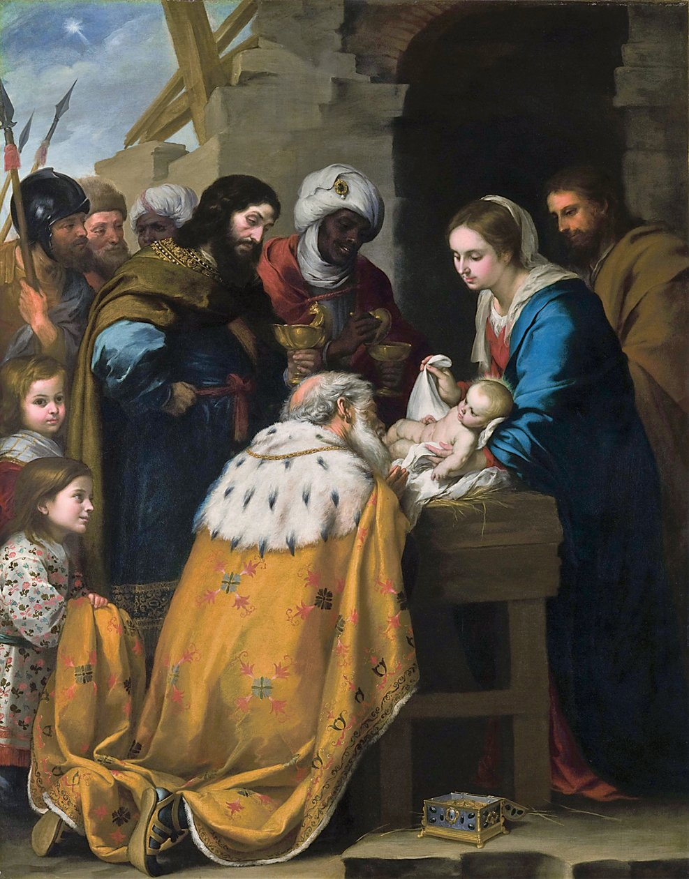 Adoração dos Magos de Bartolomé Esteban Murillo