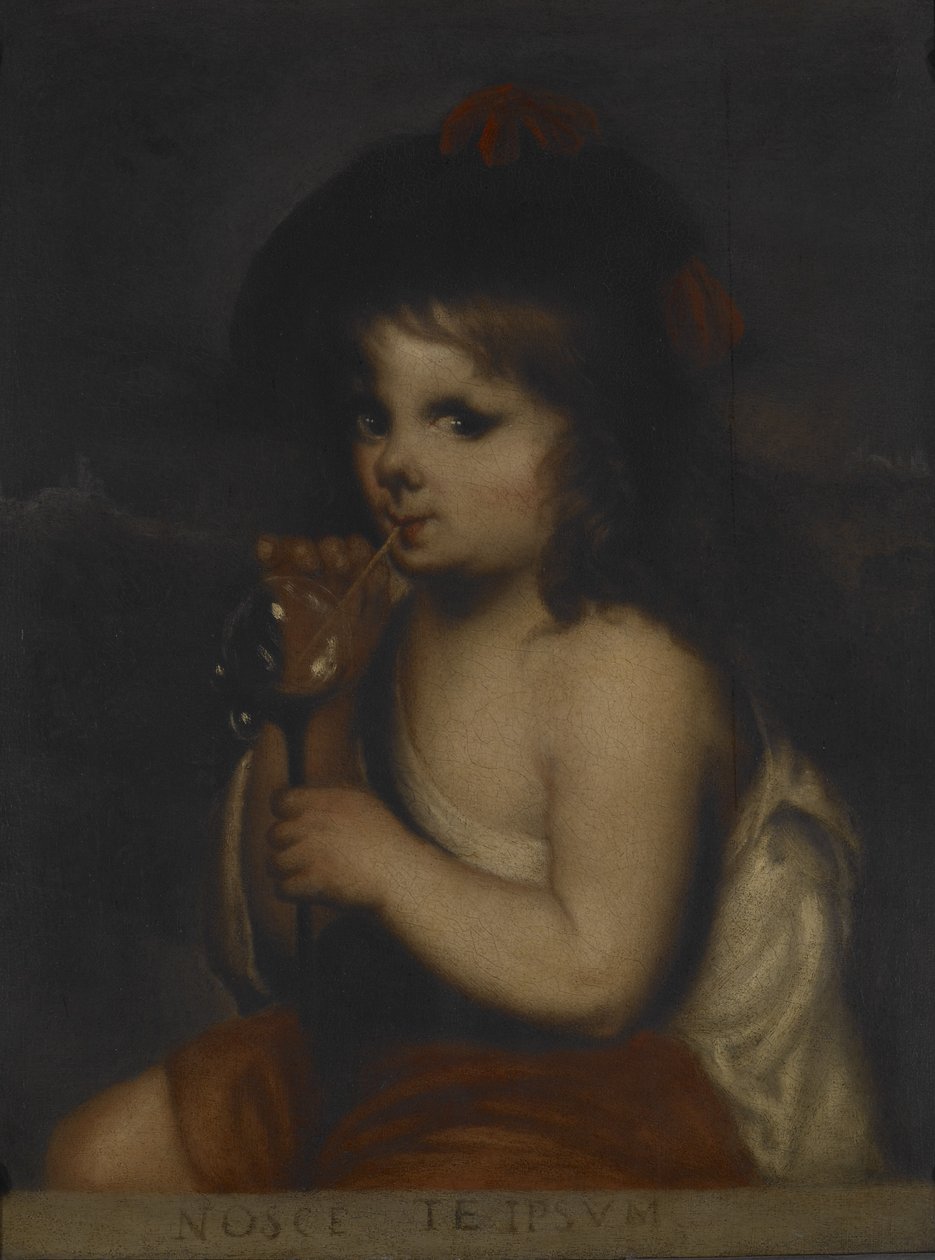 Boy Blowing Bubbles (óleo sobre tela) de Bartolomé Esteban Murillo