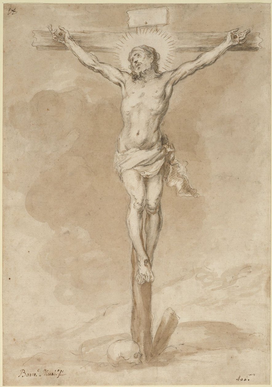 Cristo na cruz de Bartolomé Esteban Murillo