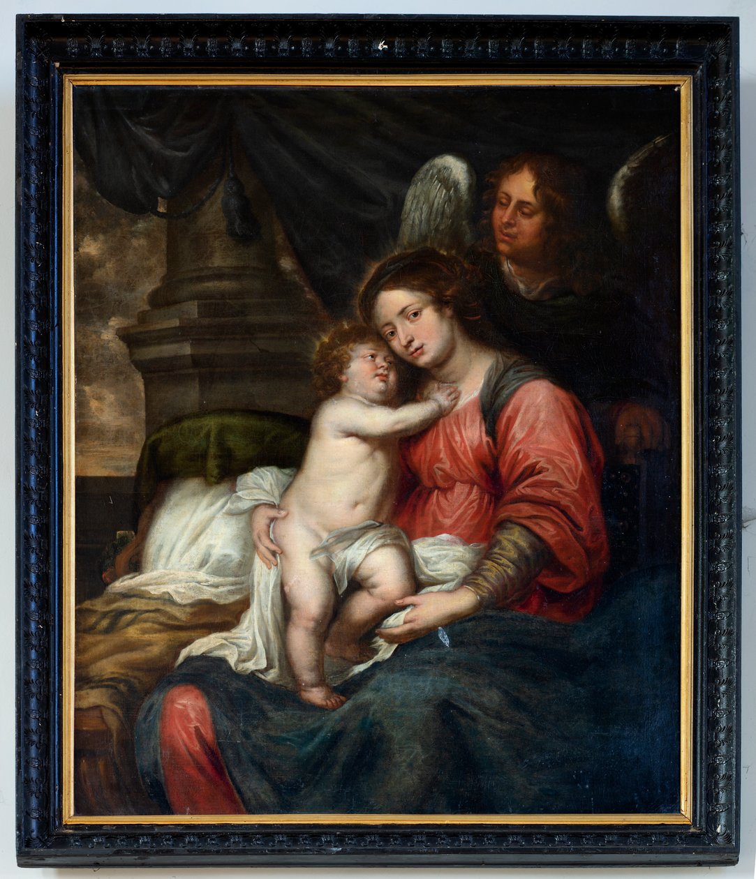 Igreja paroquial (Parochiekerk Sint-Andreas, Beerlegem). Quadro. Nossa Senhora com o Menino. Bartolomé Murillo (?). de Bartolomé Esteban Murillo