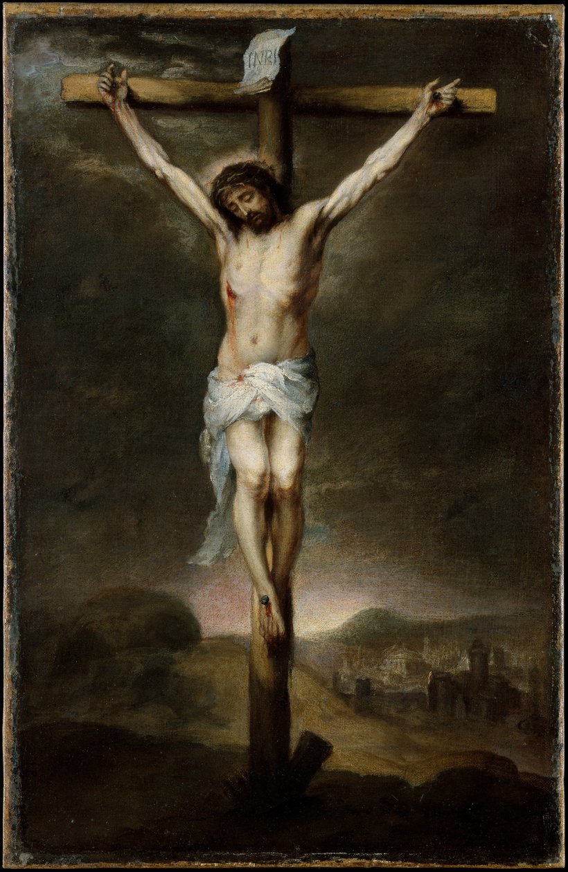 A Crucificação de Bartolomé Esteban Murillo