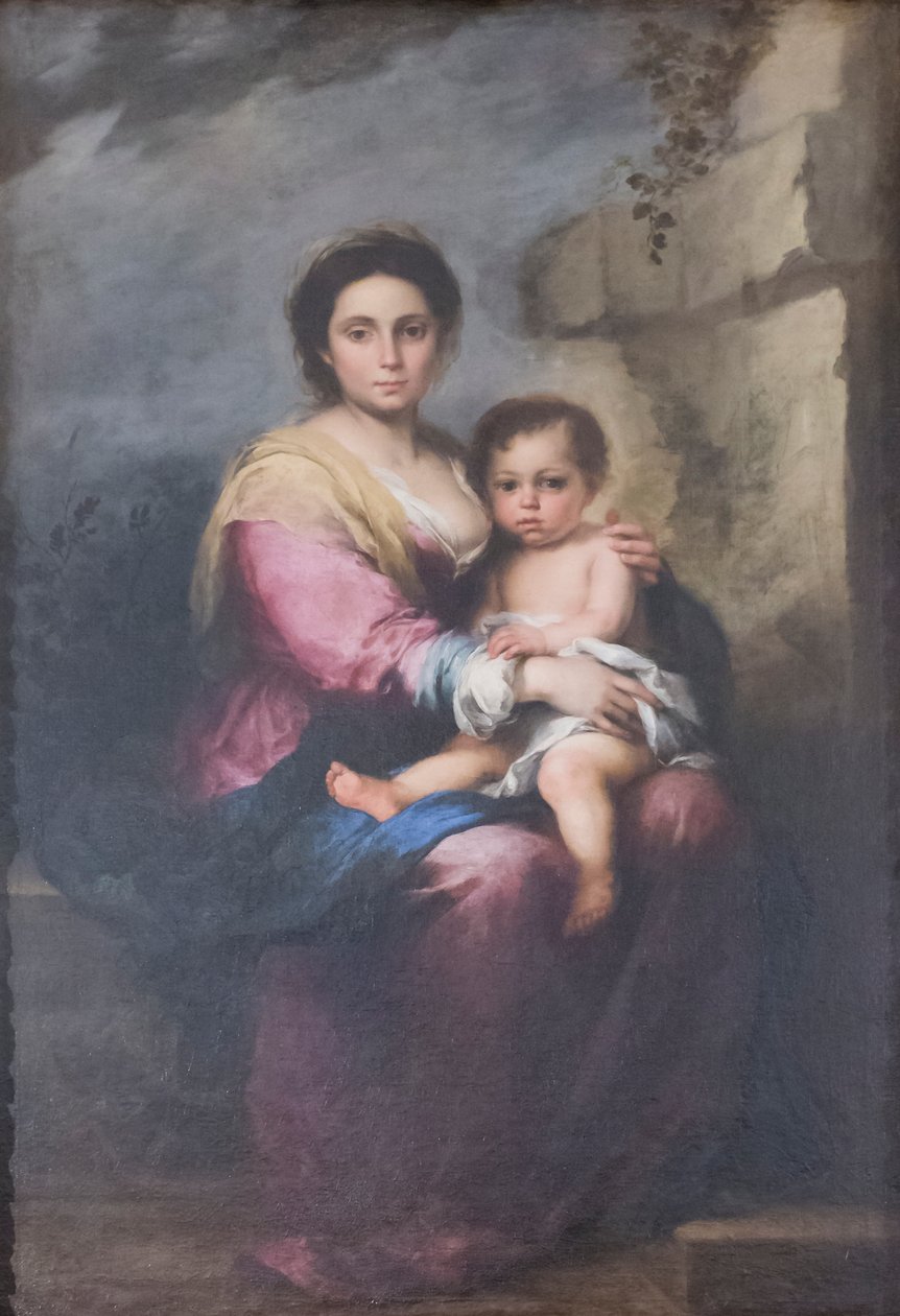 A Madona da enfermagem de Bartolomé Esteban Murillo