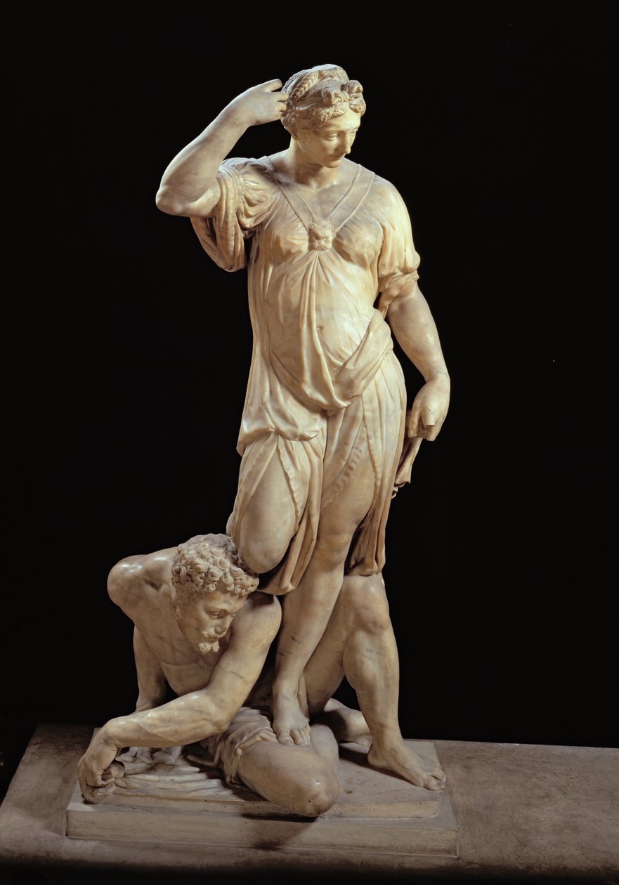 Vitória, 1540 (mármore) de Bartolomeo Ammannati