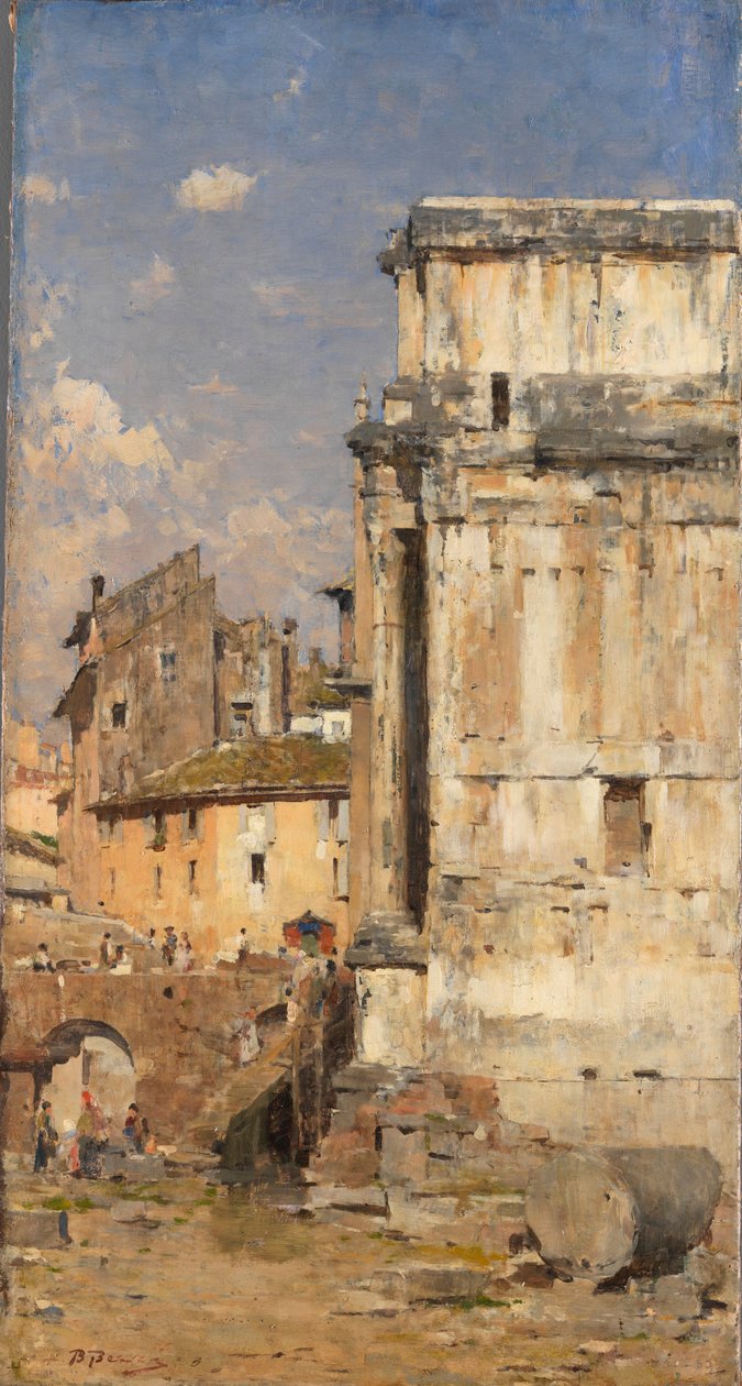 Arco de Septimius Severus de Bartolomeo Bezzi